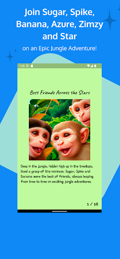 Android application Friends Across the Stars screenshort