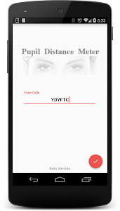 Pupil Distance Meter | Custom Unknown