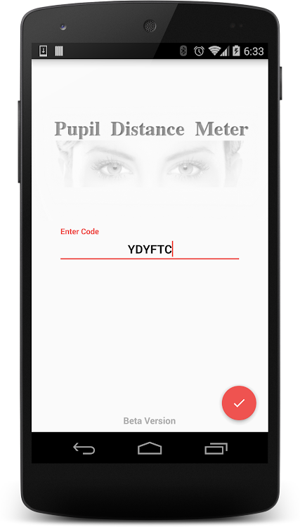 Pupil Distance Meter | Custom - New - (Android)