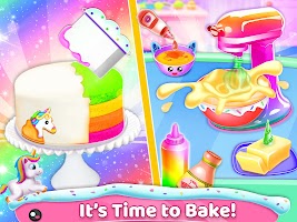 Unicorn Cake Baking Games