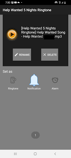 Help Wanted 5 Nights Ringtone