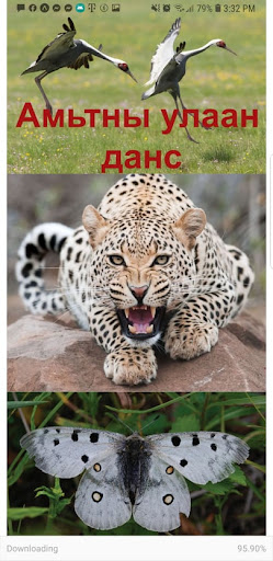 Android application Амьтны улаан данс screenshort
