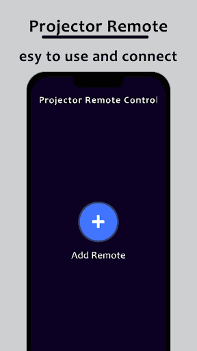 Android application Universal Projector Remote screenshort