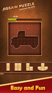 Jigsaw puzzle & Sudoku block