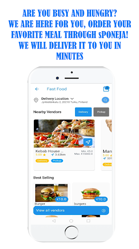 Android application sPoneja screenshort