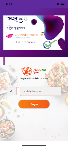 Food Pay :Order Online Now Screen 2