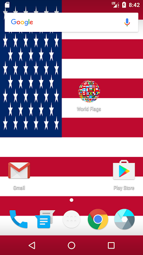 Android application Flags World screenshort