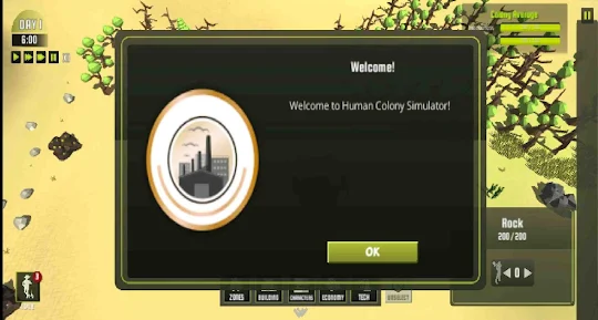 Human Colony Simulator