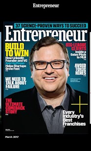 Entrepreneur Magazine Screenshot