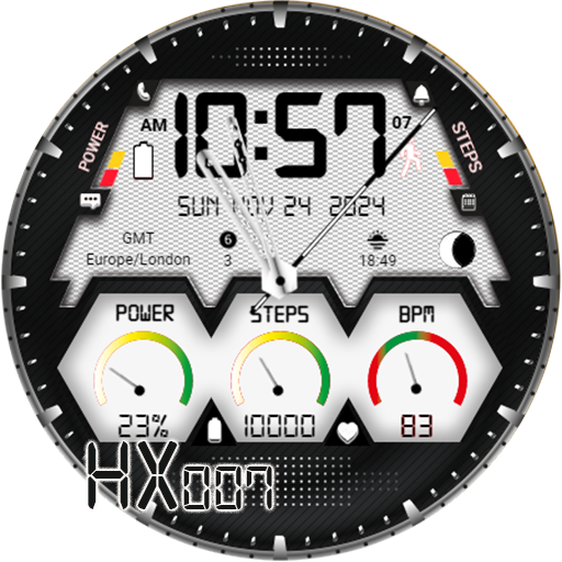 HX007 Hybrid Watch Face logo