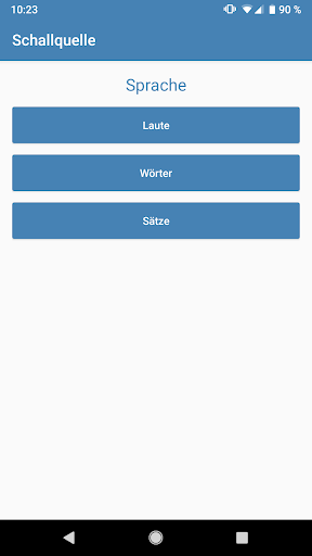 Schallquelle CI - Hörtrainer Screen 2