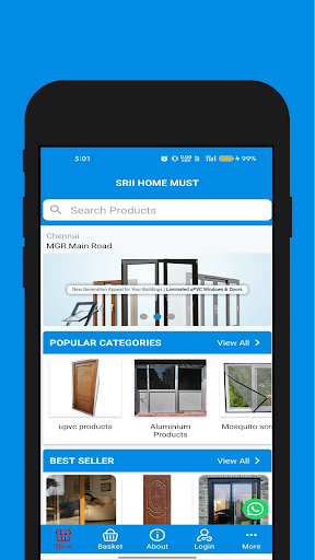 Android application Home Must screenshort