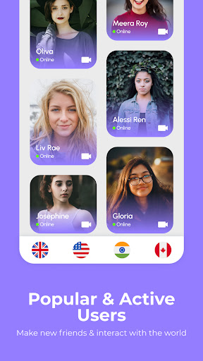 Omega - Call and Video Call Screen 2