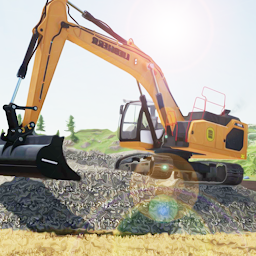 Construction Excavator Loader