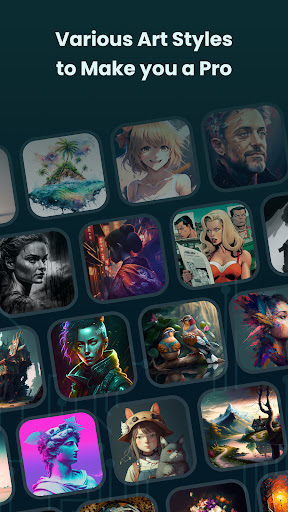 Screenshot of GenZArt: Fast AI Art Generator
