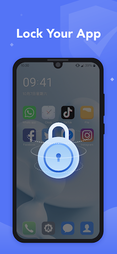 Screenshot of Lockio, Fingerprint App locker