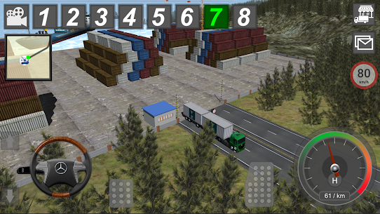 Mercedes Benz Truck Simulator Multiplayer MOD APK (Unlocked) 3