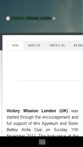 Android application VICTORY MISSIONS LONDON screenshort