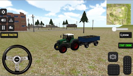 Real Farm Tractor Game 2021 3D