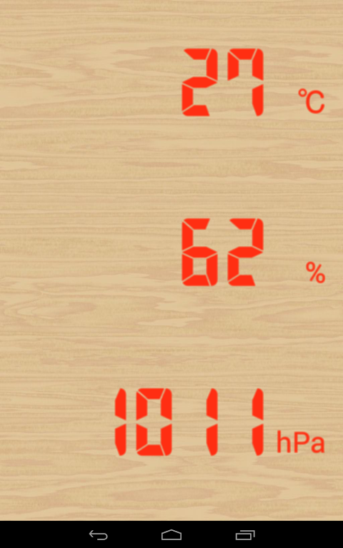 温湿気圧計(温度、湿度、気圧計)のおすすめ画像4