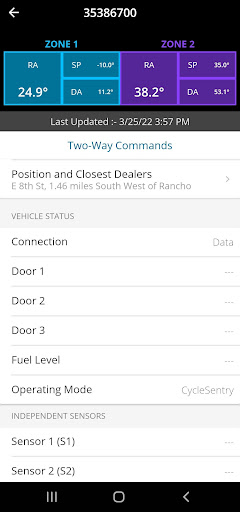 Thermo King Connect Screen 3