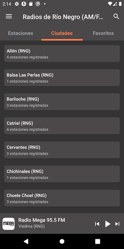 Radios de Río Negro (AM/FM) Screen 2