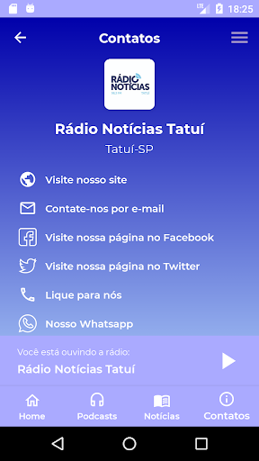 Rádio Notícias Tatuí Screen 2