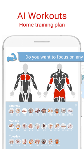 Android application Home & Gym Personal Trainer: W screenshort