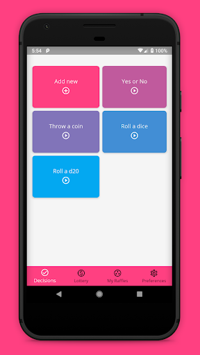 Raffler Decisions made easier