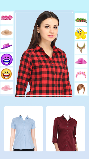 Women Formal Shirt PhotoEditor Screen 3