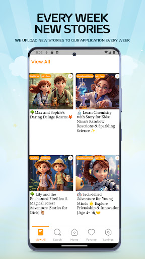 Tiny Stories - Audio & Reading Screen 2