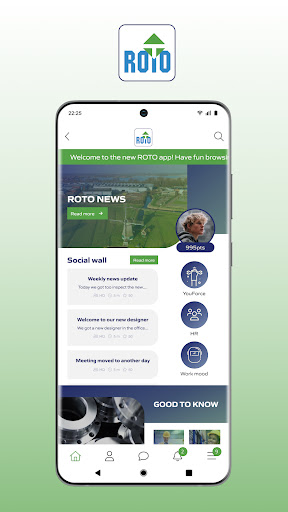 Android application ROTO Connect screenshort