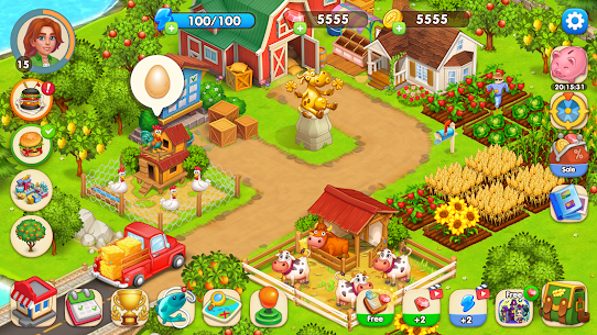 Farm Town (Unlimited Gold And Diamonds) 16