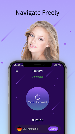 Android application Pro VPN-Secure Proxy screenshort