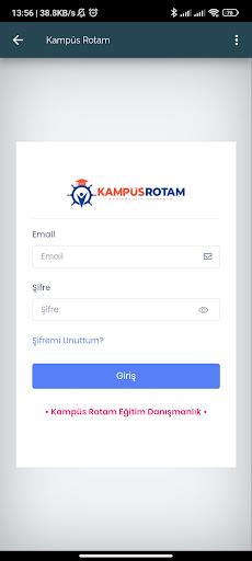 Kampüs Eğitim Sistemi Screen 3