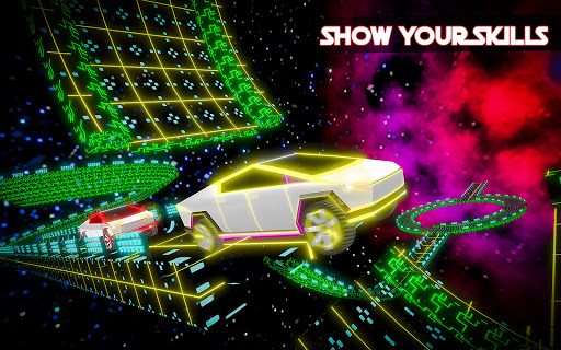 Cybertruck Sky Stunts Celestial Tracks