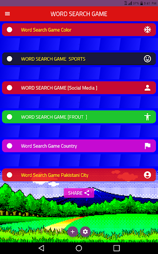 Android application Word Search 2023 screenshort