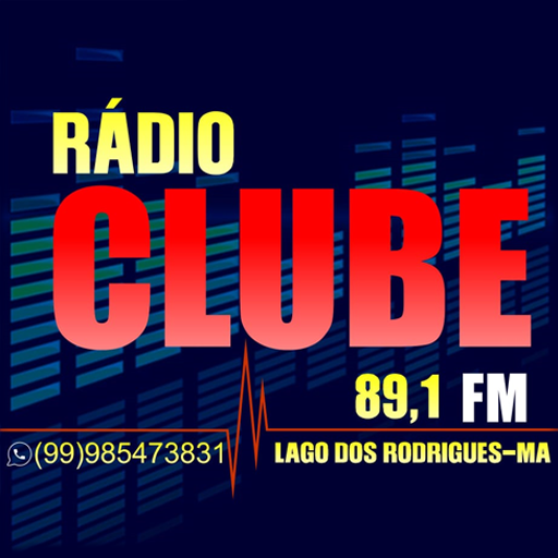 Rádio Clube 89,1 - Lago dos Ro logo
