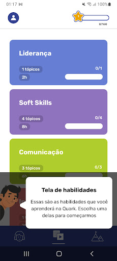 Android application Quark screenshort