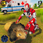 Doctor Robot Emergency Animal Rescue Robot Game