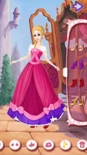 Cinderella Dress Up -- Fashion Screen 2