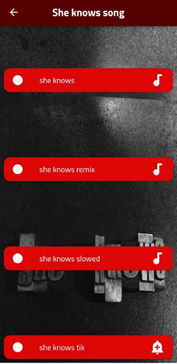 She knows song
