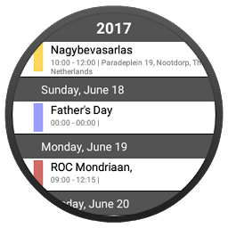 Gambar ikon Calendar for wear