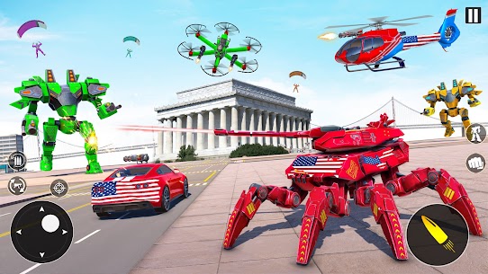روبوت الحروب دبابات العنكبوت 3D 2