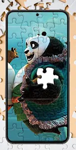 Panda Game Puzzle and KungFu