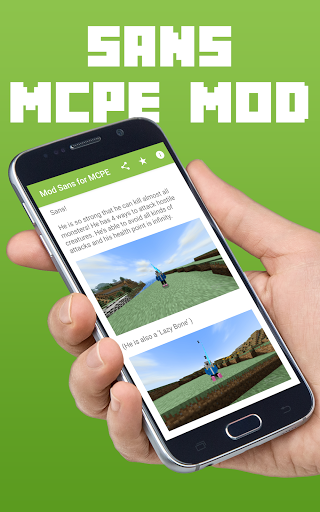 Android application Mod Sans for MCPE screenshort