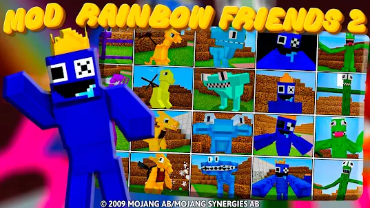 Rainbow Friends 2 MCPE Mods