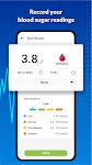 screenshot of Blood pressure - Blood Sugar