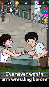 Arm Wrestling Clicker MOD APK v1.4.2 (Unlimited Money) 3