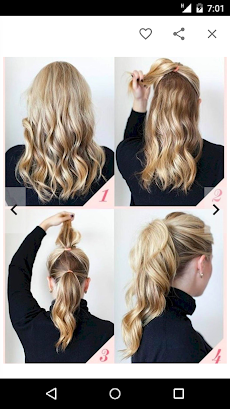 Girls Hairstyles Step by Stepのおすすめ画像4